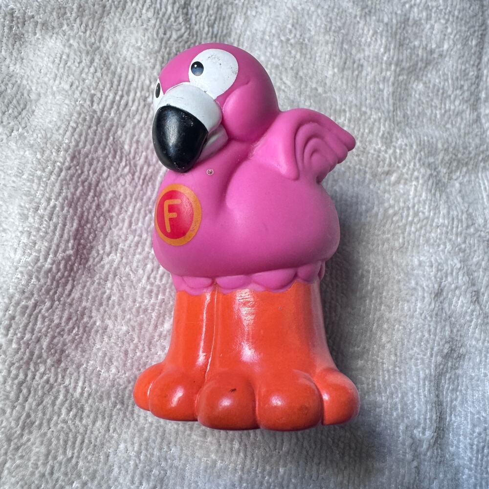 Fisher‎ Price Little People Zoo Flamingo Bird Animal Figure 2004 Mattel